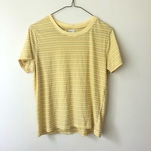 Yellow Striped T-shirt